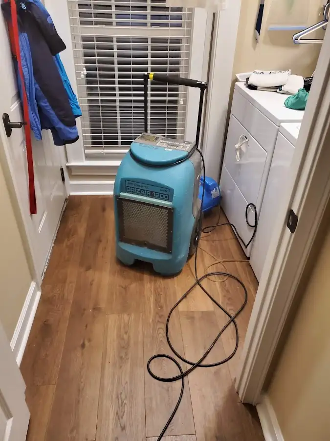 Commercial dehumidifier deployed for Crawl Space Restoration in Redlands